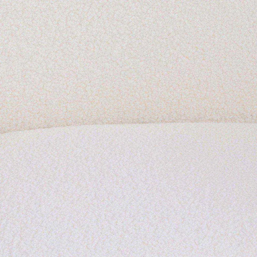 Teddy Fur Swivel Armchair - White