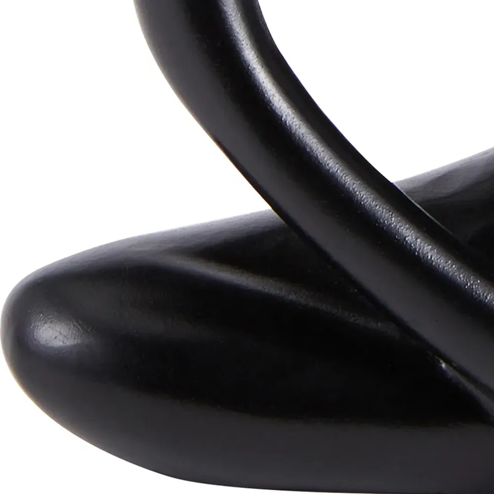 Thinker Tabletop Ornament - Black, Resin