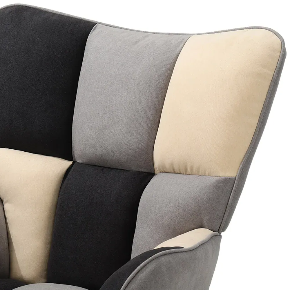 Tufted Rocking Chair - Linen