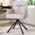 Upholstered Swivel Accent Chair - Beige