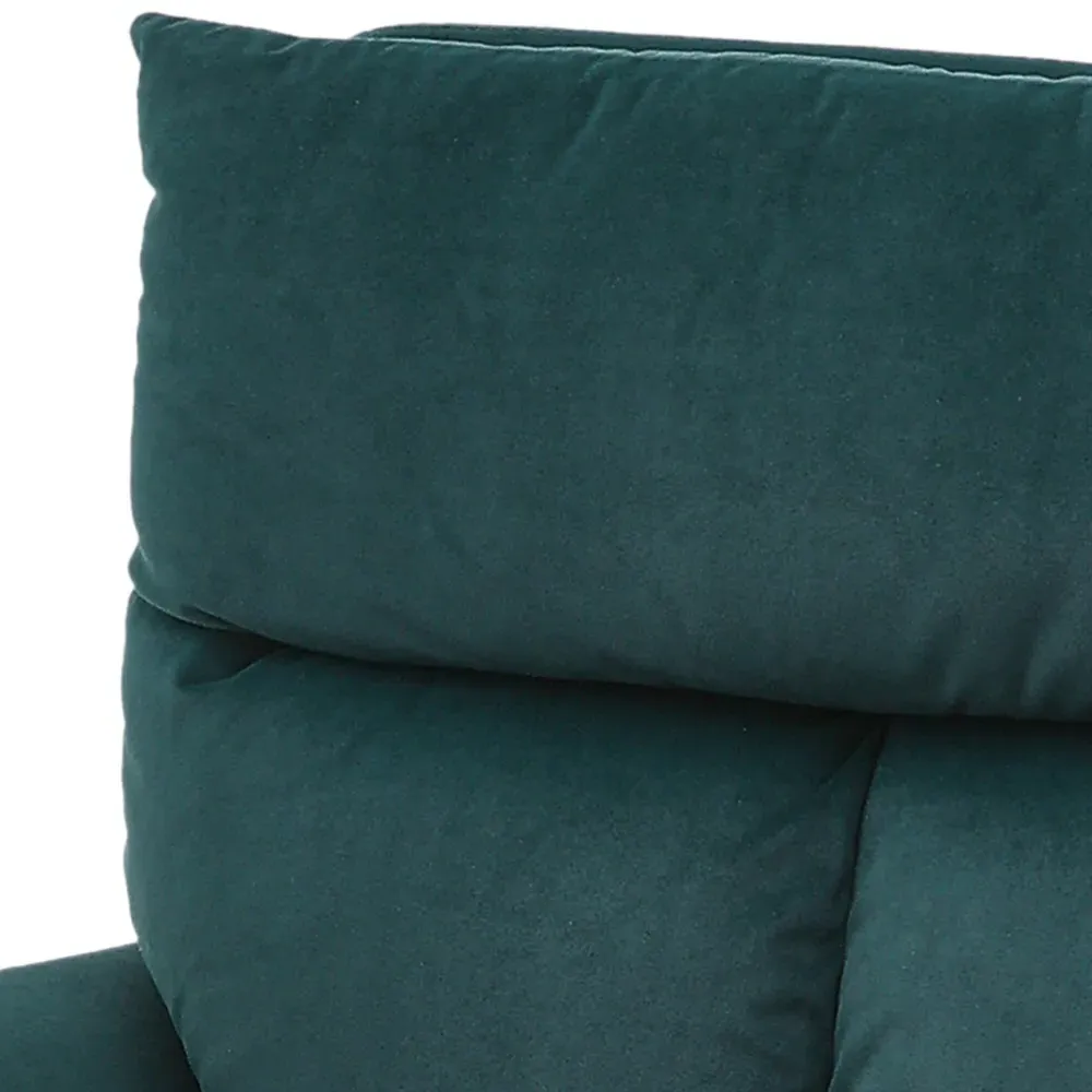 Upholstered Swivel Accent Chair - Green