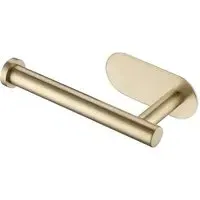 Wall Mounted Toilet Paper Roll Holder - Gold, Stainless Steel