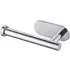 Wall Mounted Toilet Paper Roll Holder - Silver, Stainless Steel