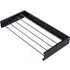 Wall Mounted Towel Drying Rack - Black