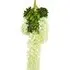 White Wisteria Hanging Vines 12 Pack - White, Silk