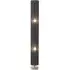 Wooden Column Floor Lamp - Grey