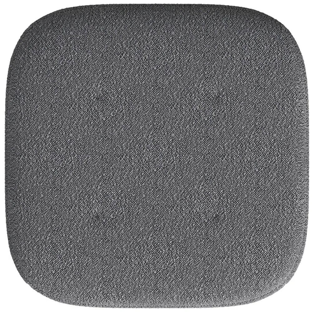 Wooden Footstool - Grey