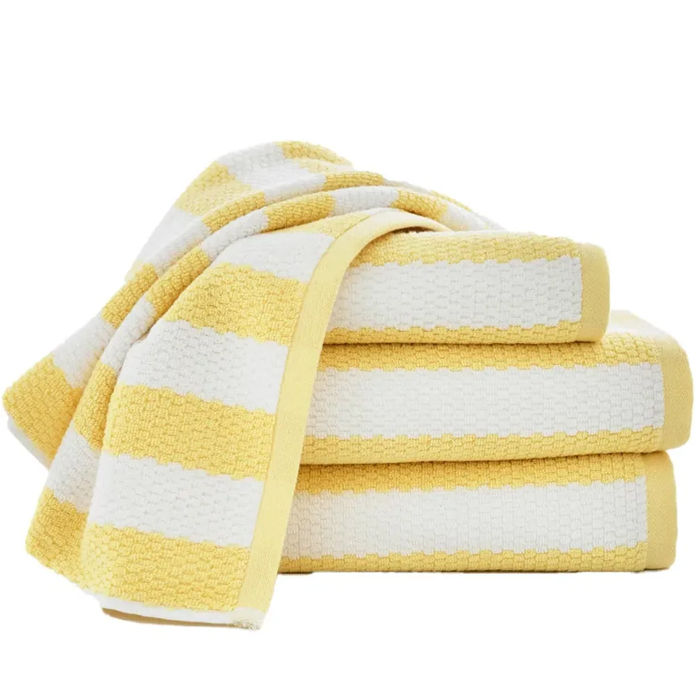 Boston Bath Sheet - Yellow, Cotton