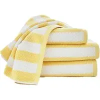Boston Hand Towel 2 Pack - Yellow, Cotton