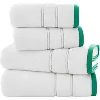 Delamere Zero Twist Bath Sheet - Green, Cotton