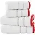 Delamere Zero Twist Bath Sheet - Red, Cotton