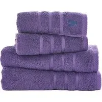 Kaleidoscope Bath Sheet - Purple, Combed Cotton