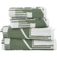 Kings Parade Bath Sheet - Olive, Cotton