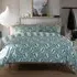 Sedge King Size Crane Duvet Set - Green, Cotton