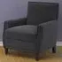 Atticus Accent Chair with Stud Detailing - Anthracite