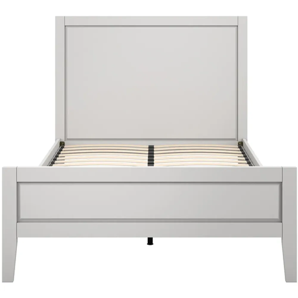 Bay King Size Bed Frame - Grey
