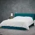 Berlin King Size Bed Frame with Storage - Teal, Velvet