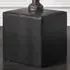 Bronx Side Table - Black, Faux Leather