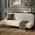 Burlington 2-Seater Sofa Bed - Cream, Boucle