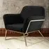 Charles Armchair - Black, Velvet