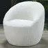 Cocoon Chair - Cream, Boucle Fabric