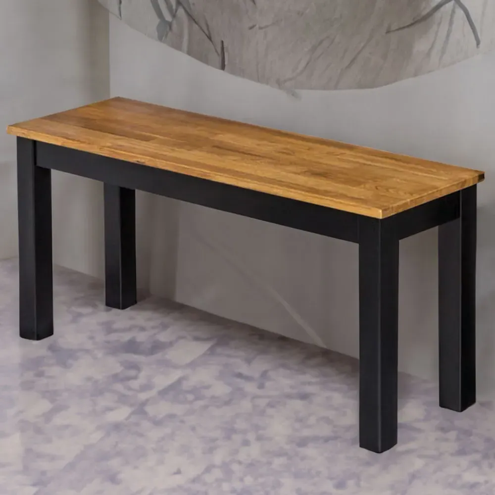 Copenhagen 2 Seater Dining Bench - Oak