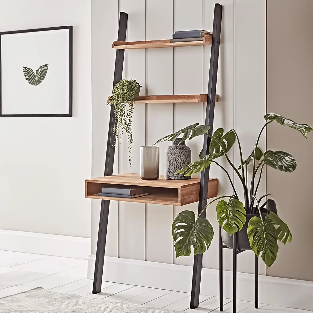 Copenhagen 3 Tier Ladder Desk - Oak