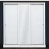 Devon 3-Door Sliding Wardrobe with Mirror - White, Oak Effect