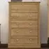Devon 5 Drawer Chest of Drawers - Brown, Oak