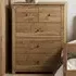 Havana 5 Drawer Chest of Drawers - Brown, Pine