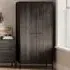Hoxton 2 Door Wardrobe - Black