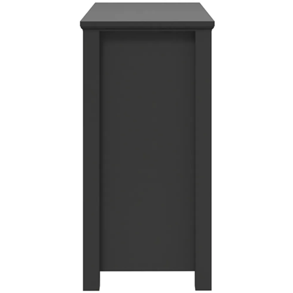 Ives 4 Drawer Chest of Drawers - Black