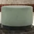 Lara Large Pouffe - Sage, Velvet