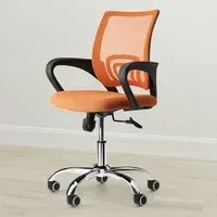 LPD Furniture Tate Swivel Office Chair - Orange