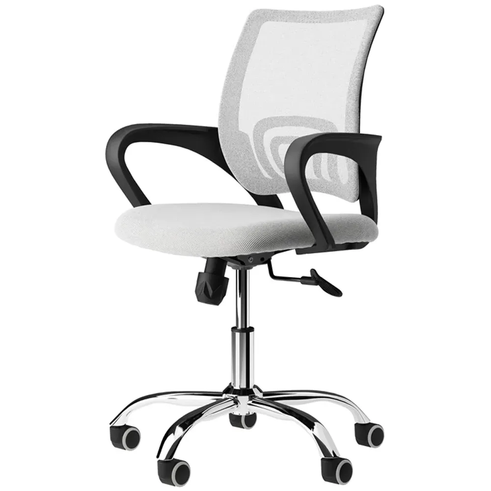 LPD Furniture Tate Swivel Office Chair - White