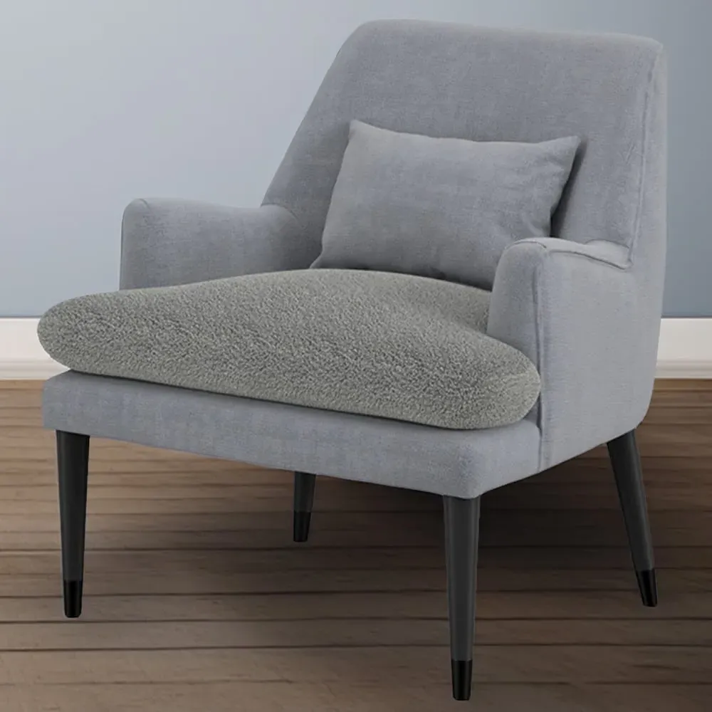 Montana Accent Chair - Grey, Linen Blend image