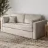 Newport 3-Seater Sofa - Grey, Linen-Blend