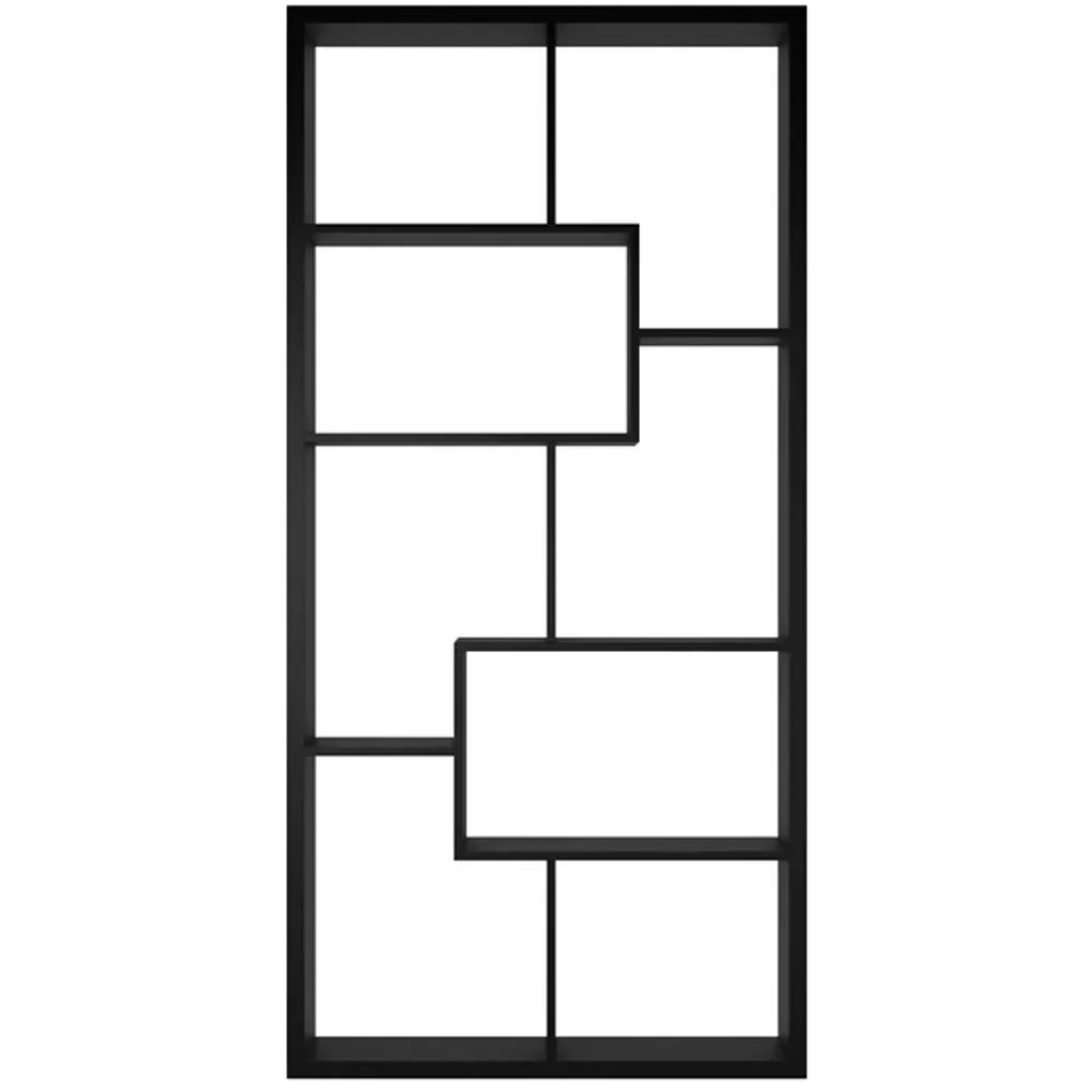 Quebec 8 Shelf Shelving Unit - Black