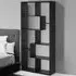 Quebec 8 Shelf Shelving Unit - Black