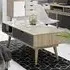 Scandi Single Drawer Coffee Table - Grey, Oak