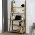 Tiva 5 Shelf Ladder Desk - Oak