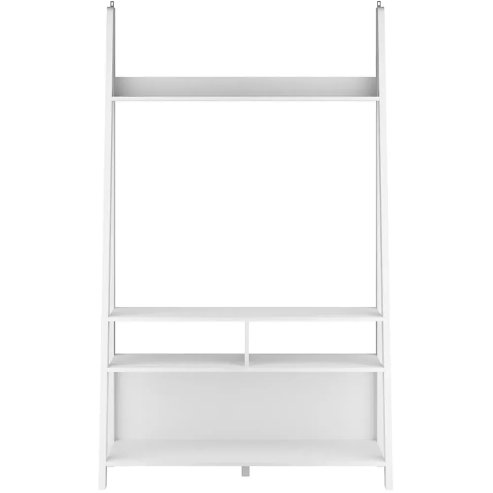 Tiva 5 Shelf Ladder TV Unit - White