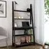 Tiva 5 Tier Ladder Desk with Storage - Black