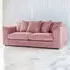 3-Seater Scatter Back Sofa - Pink, Jumbo Cord