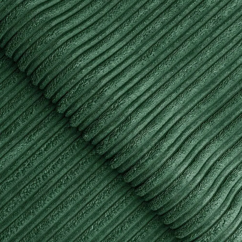 4-Seater Full Back Sofa Suite - Green, Jumbo Cord