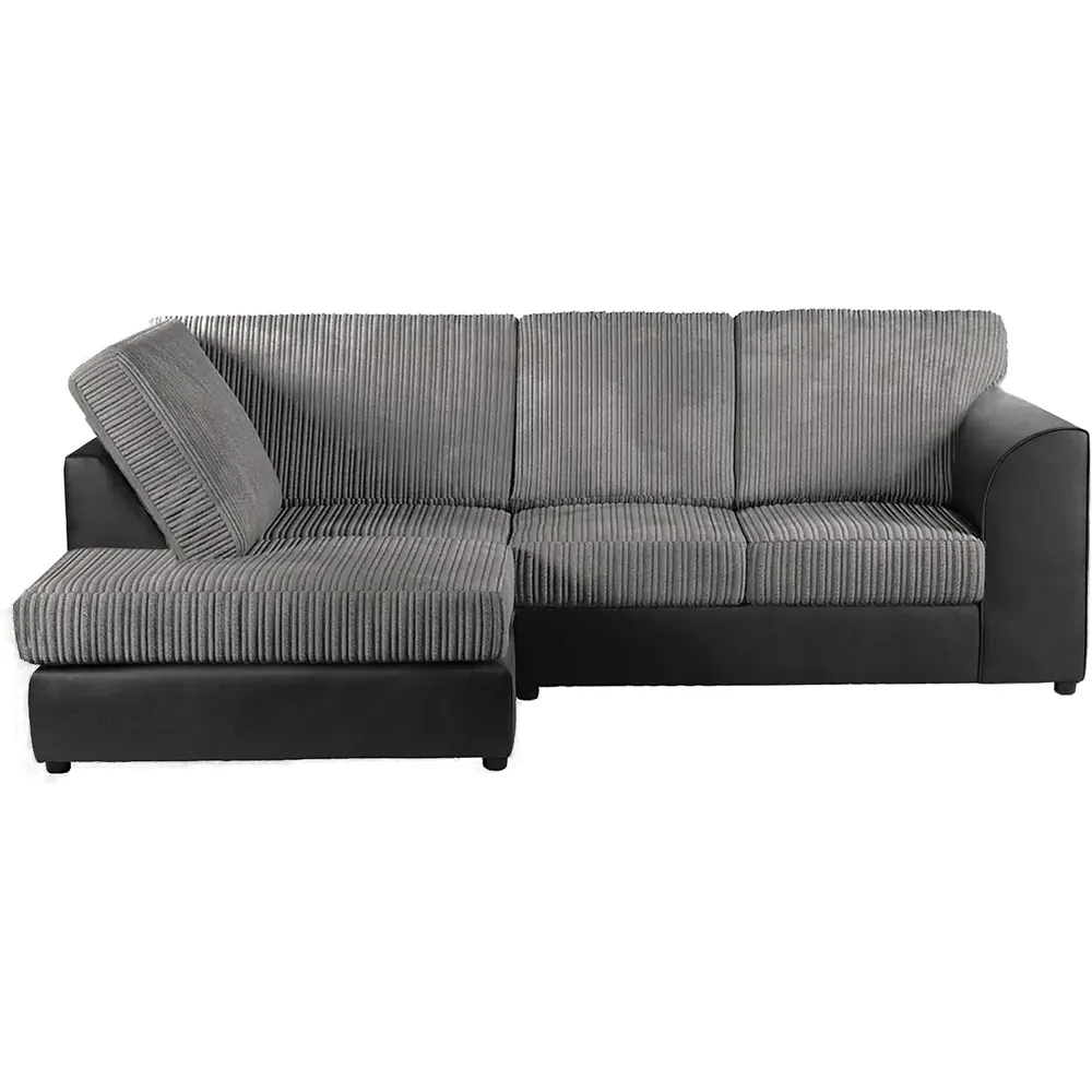 4-Seater L-Shaped Corner Sofa Right Hand - Multi, Jumbo Cord