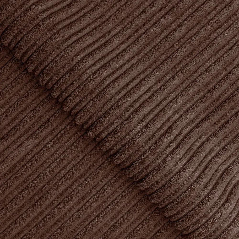 4-Seater Scatter Back Sofa - Chocolate, Jumbo Cord