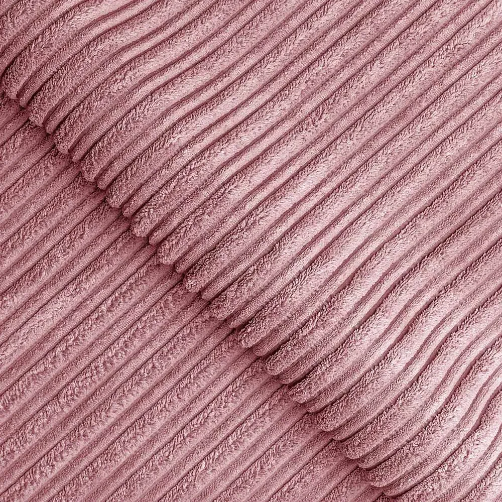 4-Seater Scatter Back Sofa Suite - Pink, Jumbo Cord