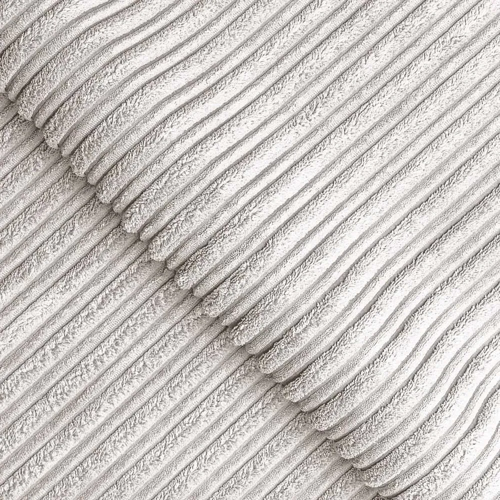 4-Seater Scatter Back Sofa Suite - Silver, Jumbo Cord