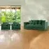 5-Seater Scatter Back Sofa Suite - Green, Jumbo Cord
